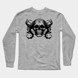 gothic skull Long Sleeve T-Shirt